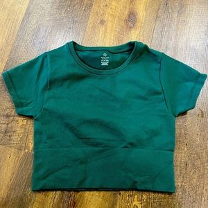 OFFLINE by Aerie Sidewalk Seamless Cropped T-Shirt